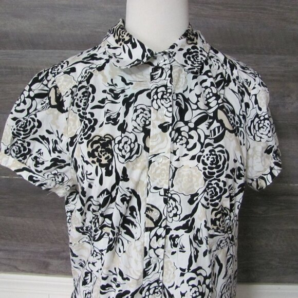 ALFANI LADIES SHORT SLEEVE BLOUSE - Picture 2 of 7